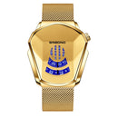 New Arrival Watch Men Waterproof Creative Wrist Watch For Male Clock Men Watch Relgio Masculino Gold Stainless Steel Wristwatch