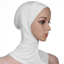 New Fashion Muslim Underscarf Women Veil Hijab Islamic Soft Cotton Solid Color Elastic Comfortable Breathable Casual Turbans