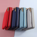 Women Wallets Brand Pu Leather Mobile Phone Bags Big Card Holders Wallet Handbag Purse Clutch Shoulder Crossbody Bags Lady 2022