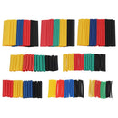 164pcs 328pcs 2:1 Heat Shrink Tube Kit Shrinking Assorted Polyolefin Insulation Sleeving Wire Cable 8 Sizes