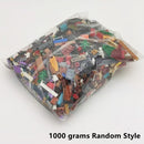 Pieces Building Blocks City DIY Creative Bricks Toys Bulk Random Model Parts Pack Figures Educational Kids Toys Children Gifts