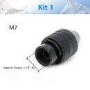 M8/M7 Mini drill Chuck accessory for Dremel rotary tool and mini grinder drill chuck 0.5-3.2MM Faster Bit Swaps dremel accessoy
