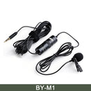 Original BOYA BY-M1 Recording Microfone Lavalier Lapel Microphone Video Mic For Youtube Video Record Mic For Pc iPhone Android
