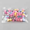30Pcs/Bag Cute Girls Baby Heart Flower Crown Animals Colorful Hair Claws Sweet Hairpins Hair Clips Kid Hair Accessories