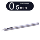 Round Punch Hollow Punch Steel Chisel Leather Puncher Cutting Tool for Belts, Metal Gaskets, Leather, Canvas (0.5mm To 60mm)