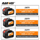 NANWEI 21V 13mm Cordless Drill Industrial Grade Brushless Impact Drill 1/2" Metal Auto-locking Chuck Ice Drill Fishing