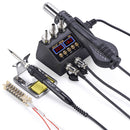 JCD 8898 750W Soldering Station 2 in 1 LCD Digital display Rework Welding Station Kit Soldering Iron Hot Air Repair Solder tools