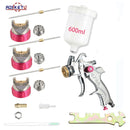 WENXING Professional HVLP Spay Gun 1.4/1.7/2.0mm Nozzle Gravity Airbrush For Car Painting