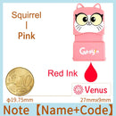 Custom-Made Stamp Baby Boys Girls DIY Toys For Children Customized Sticker Name Seal Student Clothes Chapter No Fade Security 01