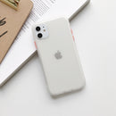 Solid Colors Silicone Shock Proof Phone Case For iPhone 11 Pro Max XR XS Max 6S 8 7 Plus