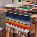 Boho Ethnic Style Beach Blanket Beach Towel Tassels Throw Rug Mexican Style Blankets Picnic Blanket Handmade Striped Tablecloth
