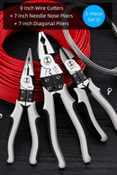 Greenery Multifunctional Universal Diagonal Pliers Needle Nose Pliers Hardware Tools Universal Wire Cutters Electrician