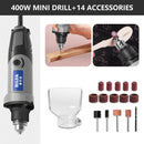 HILDA Electric Drill Grinder Engraver Pen Grinder Mini Drill Electric Rotary Tool Grinding Machine Accessories