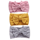 3pcs/lot Cable Knit Baby Girl Headband Bandeau Bebe Nylon Headbands for Newborn Girls Elastic Hair Band Baby Hair Accessories