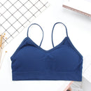 High Elastic Bra Women Gathering Bralette Push Up Bra Summer Anti-light Korean Style Wild Bra Tube Top Sexy No Rims Lingerie