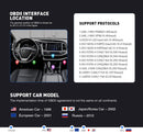 Bluetooth ELM327 V1.5 PIC18F25K80 Chip Car OBD2 Code Reader BT J1850 Power Switch on/off OBDII ELM 327 Diagnostic tool Scanner