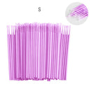 100Pcs/bag Disposable MicroBrush Eyelashes Brush Extension Individual Lash Removing Swab Micro Brush For Eyelash Extension Tools