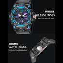 Sport Watch Military Watch For Men Alarm Clock Stopwatch LED Digital Back Light Dual Time Display 8008 Men&