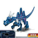 Animals Figures Dinosaurs Tiger Shark Wolf Monkey Giraffe Dinosaur Figure Model Building Blocks Toys for Children Kids Gifts