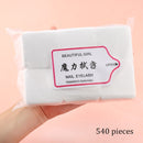New Wipes Paper Cotton Eyelash Glue Remover Wipe The Mouth Of The Glue Bottle Prevent Clogging Glue Cleaner Pads