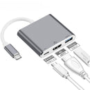Rankman Type-C to 4K HDMI-compatible VGA USB C 3.0 Hub Adapter for MacBook Nintendo Samsung S20 Dex Huawei P30 Dock Xiaomi 10 TV