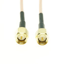 RG316 RG174 Cable SMA Male To SMA Male Female Nut Bulkhead Extension Coax Jumper Pigtail