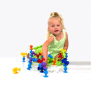 New Soft Building Blocks kids DIY Pop squigz sucker Funny Silicone block Model Construction Toys Creative Gifts For Children Boy