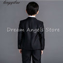 2015 new arrival fashion baby boys kids blazers boy suit for weddings prom formal black blue dress wedding boy suits