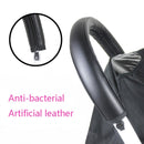 Baby stroller Handle PU Leather Pushchair Armrest Case Protective Cover For babyyoya yoya yoyo Pram Stroller Accessories