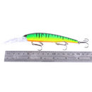 1PCS Minnow Fishing Lure Laser Hard Artificial Bait 3D Eyes 16cm 21g Fishing Wobblers Pike Carp Bait Crankbaits Fishing Tackle