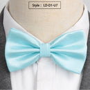 XGVOKH Men Ties Fashion Butterfly Party Wedding Bow Tie for Boys Girls Candy Solid Color Bowknot Wholesale Accessories Bowtie