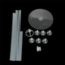 Tubes Balloons Base Holder Column Stand Confetti Latex Foil Balloon Accessories Kids Birthday Baby Shower Party Decora Supplies