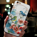 3D Emboss Flower Case For Samsung Galaxy A50 A40 A51 A70 A71 S6 S7Edge S10e S8 S9 S10 S20 Ultra Plus A7 A8 Note 8 9 10