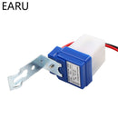 Automatic On Off Photocell Street Lamp Light Switch Controller DC AC 220V 50-60Hz 10A Photo Control Photoswitch Sensor Switch