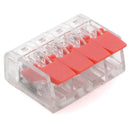 (30&50Pieces) Lever Nuts-3 New style compact Splicing Connectors Quick Disconnect Wire Connectors AWG 24-12