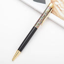 Creative High Grade Metal Gold Foil Into The Water Bead Pen Gold Foil Pen Metal Signature Pen School Stationery Office Supplies