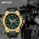 SANDA Brand G Style Men Digital Watch Shock Military Sports Watches Fashion Waterproof Electronic Wristwatch Mens 2020 Relogios