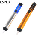 Aluminum Metal Desoldering Pump Suction Tin Gun Soldering Sucker Pen Removal Vacuum Soldering Iron Desolder Hand Welding Tools