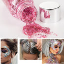 Eye Glitter Nail Hair Body Face Glitter Gel Art Flash Heart Loose Sequins Cream Festival Glitter Decoration Party Festival