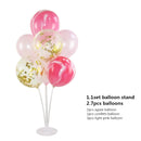 Tubes Balloons Base Holder Column Stand Confetti Latex Foil Balloon Accessories Kids Birthday Baby Shower Party Decora Supplies
