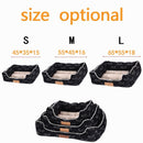 S/M/L Pet Dog Beds for Large Dogs Puppy Dog Bed Mat Soft Material Nest Dog Baskets Cat House Supplies Sofa Bedding