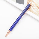 Creative High Grade Metal Gold Foil Into The Water Bead Pen Gold Foil Pen Metal Signature Pen School Stationery Office Supplies