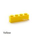50PCS DIY Building Blocks Thick Figures Bricks 1x4 Dots Educational Creative Size Compatible With Brand Toys for Children 3010
