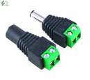 5 Set 10 pcs Cameras 2.1mm x 5.5mm Female Male DC Power Plug Adapter Female Plug Jack Adapter Connector Male Plug Socket green