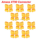 5/ 10 Pairs XT30 XT30U XT60 XT60H XT90 EC2 EC3 EC5 T Plug Battery Connector Set Male Female Gold Plated Banana Plug for RC Parts