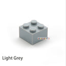 60pcs DIY Building Blocks Thick Figures Bricks 2x2 Dots Educational Creative Size Compatible With 3003 Plastic Toys for Children