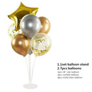 Tubes Balloons Base Holder Column Stand Confetti Latex Foil Balloon Accessories Kids Birthday Baby Shower Party Decora Supplies