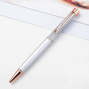Creative High Grade Metal Gold Foil Into The Water Bead Pen Gold Foil Pen Metal Signature Pen School Stationery Office Supplies
