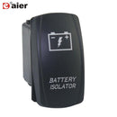 1PC 24V 20A Car Boat Rocker Switch 12V Waterproof Lighted Rocker Toggle Switch ON Off 5 Pin For Marine ATV RZR RV Auto Truck