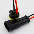 2 Pin Way Sealed Waterproof Electrical Wire Connector Plug Set auto connectors with cable